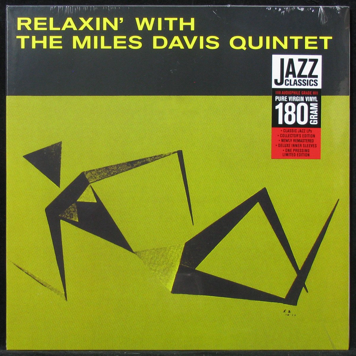 LP Miles Davis — Relaxin' With The Miles Davis Quintet фото