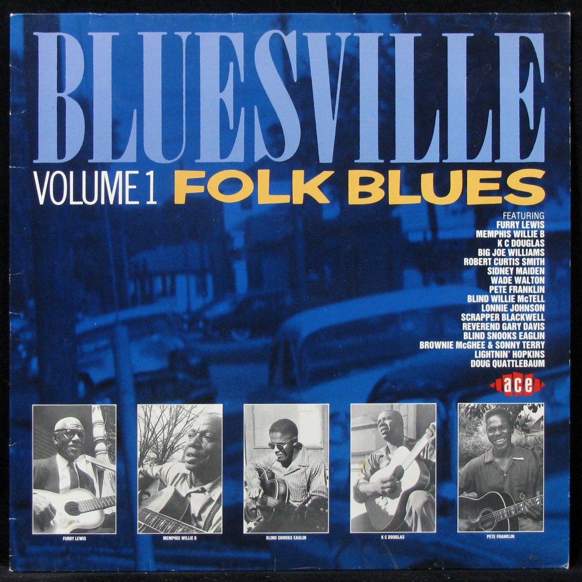 LP V/A — Bluesville Volume 1: Folk Blues фото
