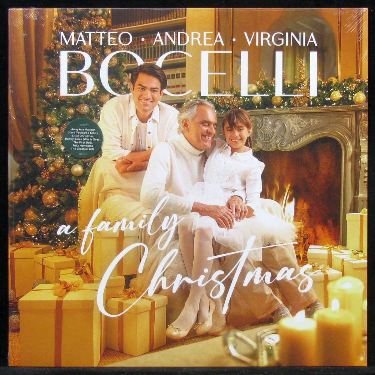 LP Matteo Bocelli / Andrea Bocelli / Virginia Bocelli — A Family Christmas фото