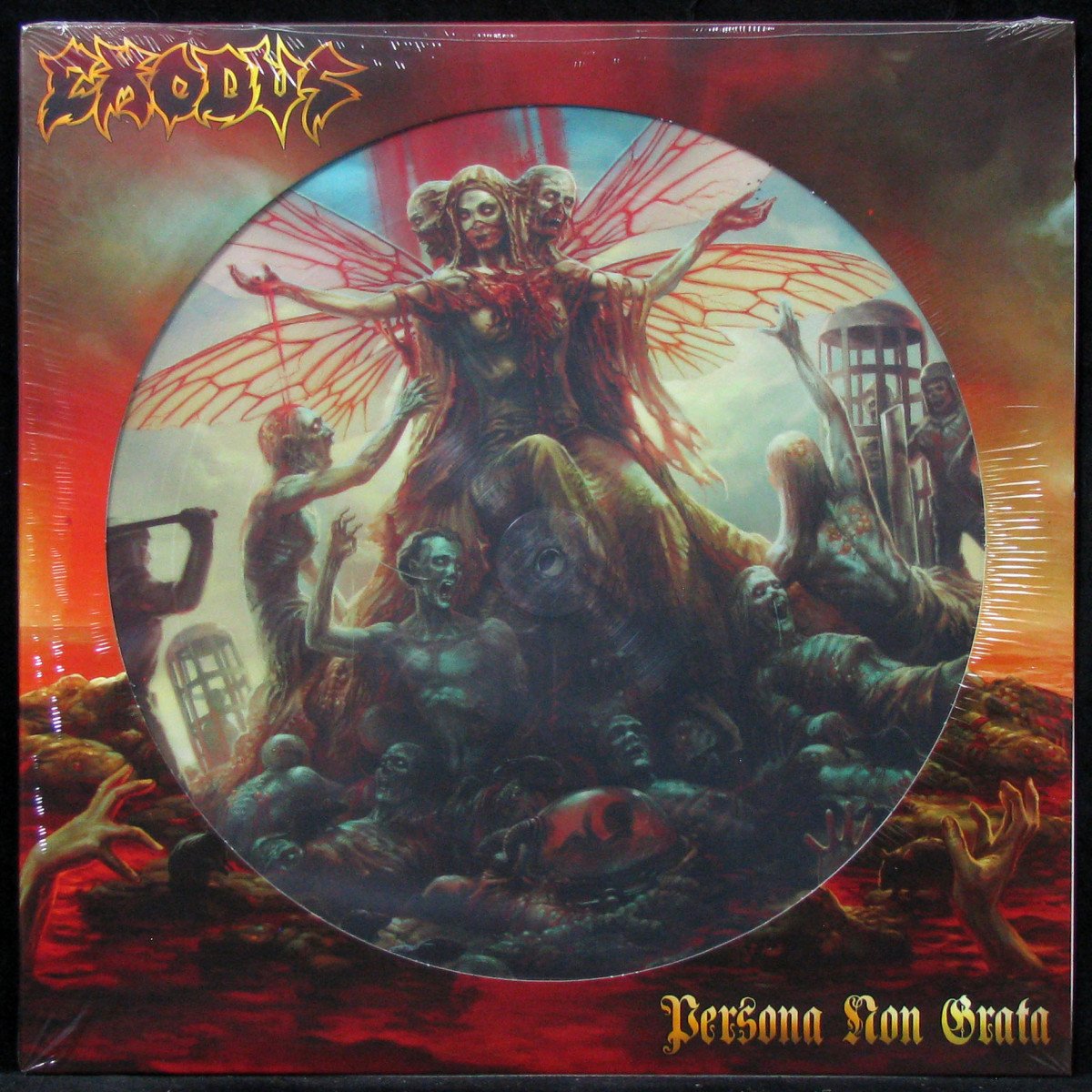 LP Exodus — Persona Non Grata (2LP, picture disc) фото