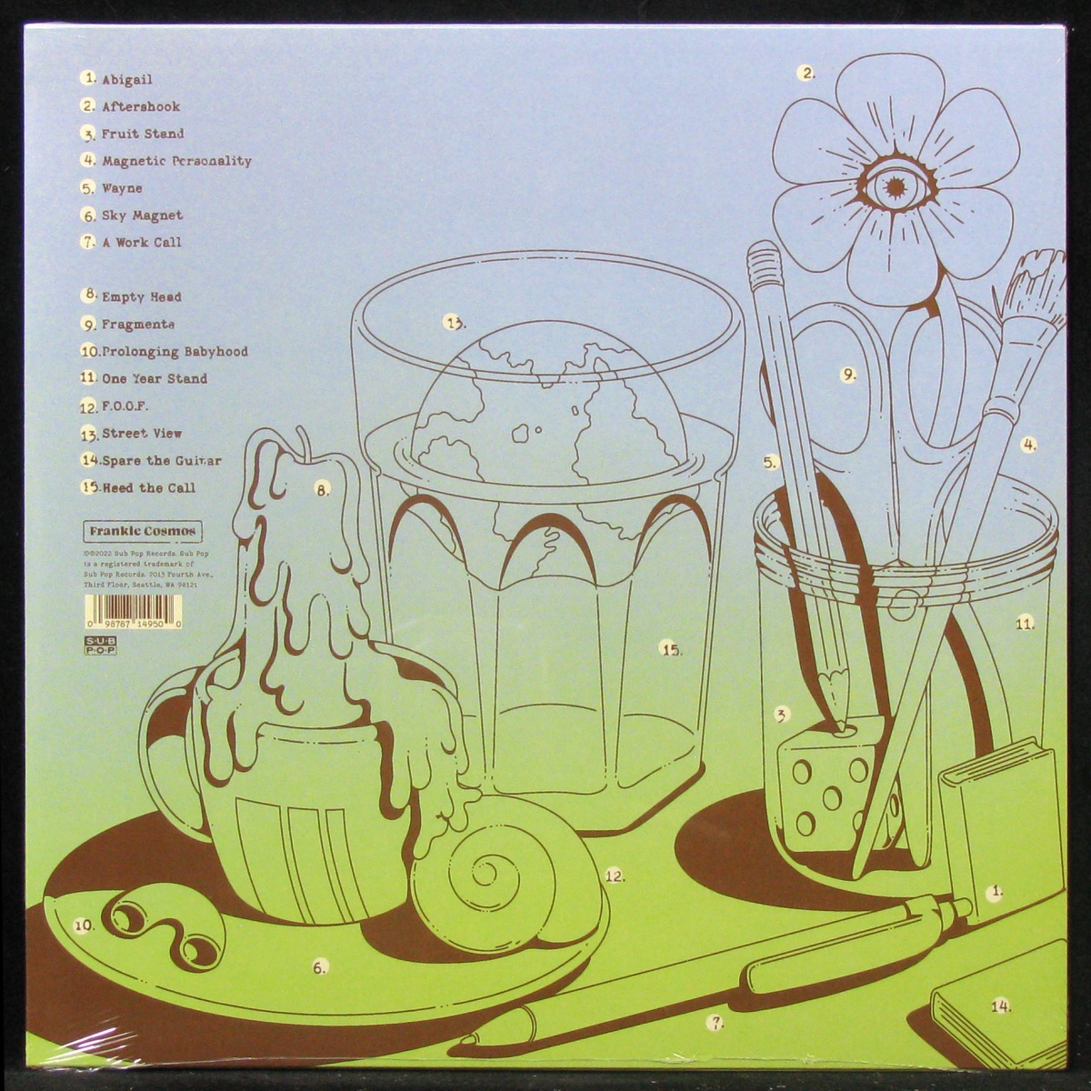LP Frankie Cosmos — Inner World Peace (coloured vinyl) фото 2