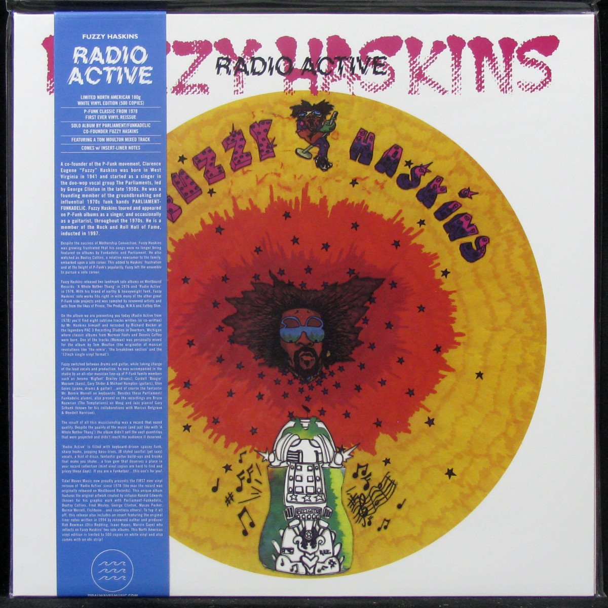 Пластинка Fuzzy Haskins - Radio Active (coloured vinyl, + obi), 2022, M/M,  арт. 313297