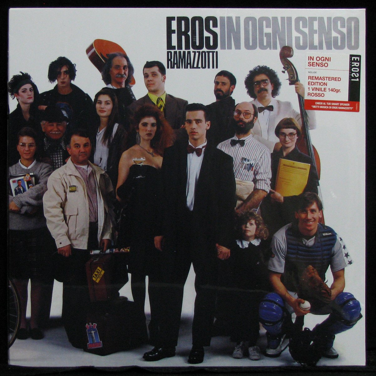 LP Eros Ramazzotti — In Ogni Senso (coloured vinyl) фото