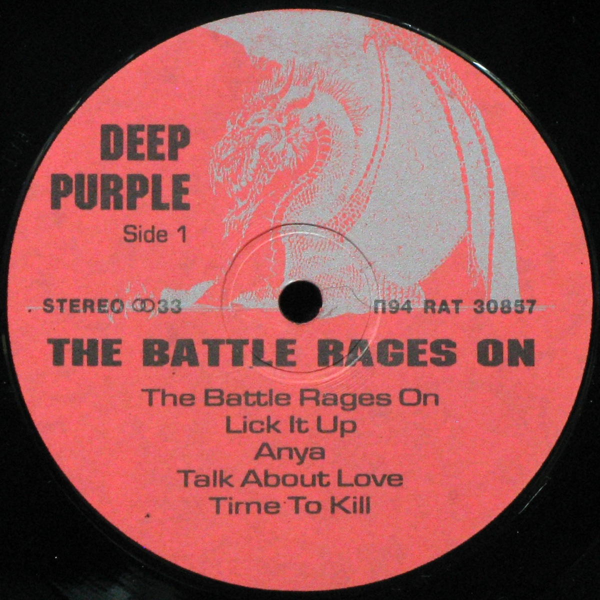 LP Deep Purple — Battle Rages On фото 3