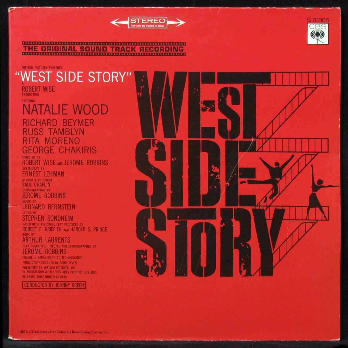 Купить виниловую пластинку Leonard Bernstein West Side Story The Original Sound Track