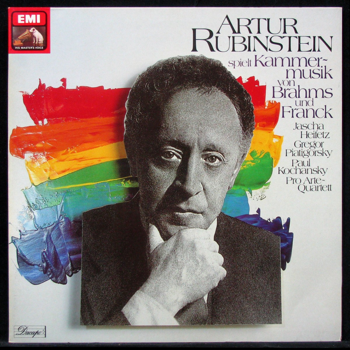 LP Artur Rubinstein — Rubinstein Spielt Kammermusik Von Brahms Und Franck (2LP, mono) фото