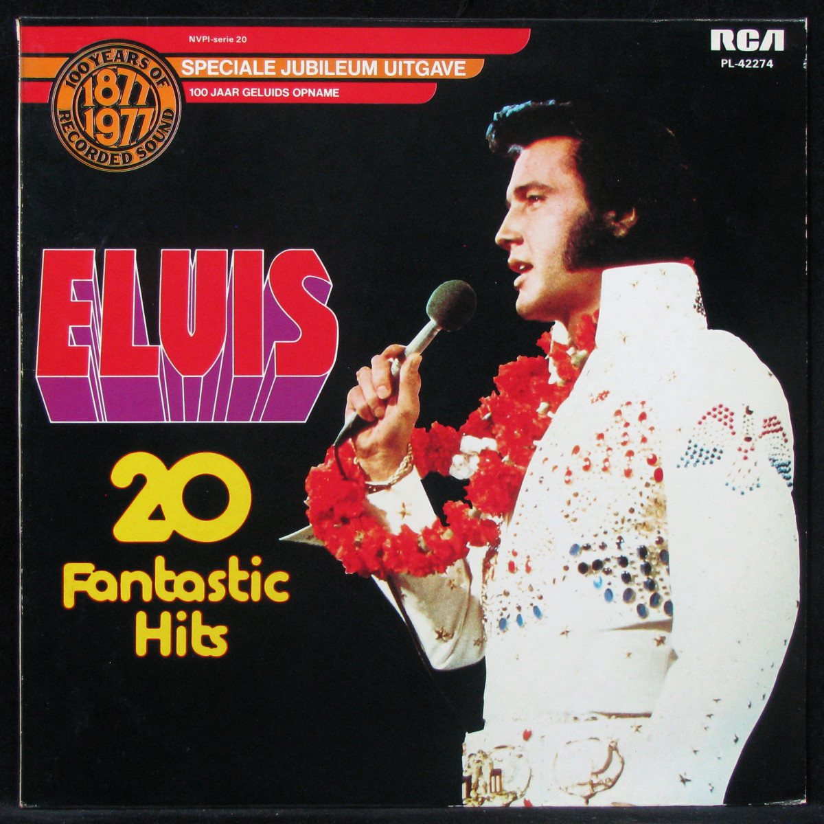 LP Elvis Presley — 20 Fantastic Hits фото