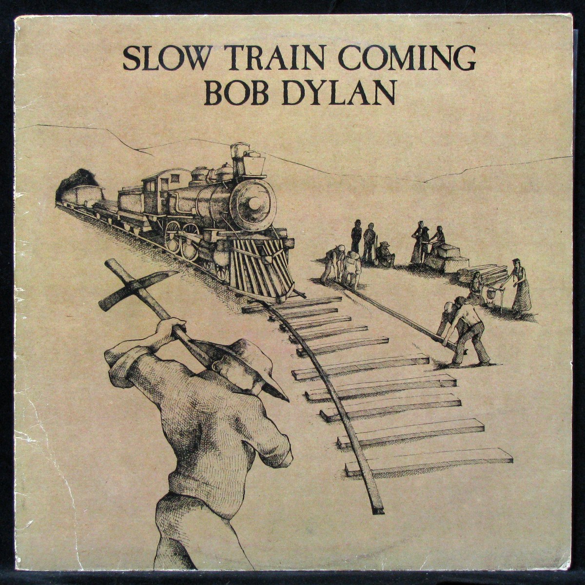 LP Bob Dylan — Slow Train Coming фото