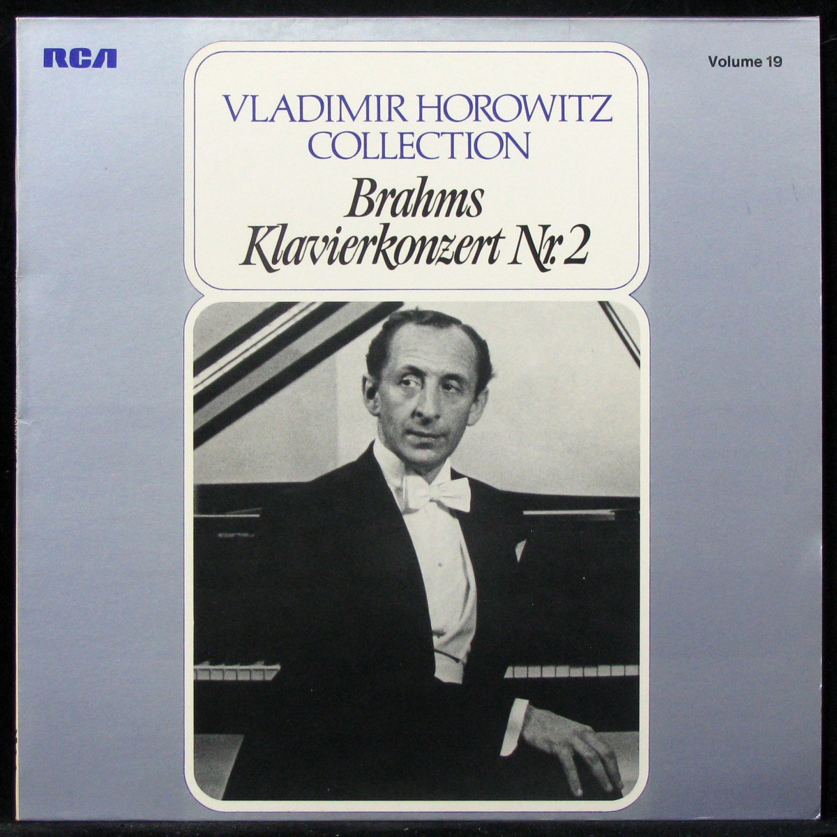 LP Vladimir Horowitz / Arturo Toscanini — Brahms Klavierkonzert Nr. 2 фото