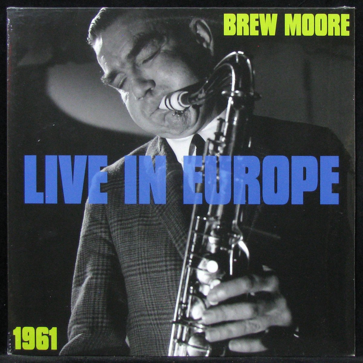 LP Brew Moore — Live In Europe 1961 (mono) фото