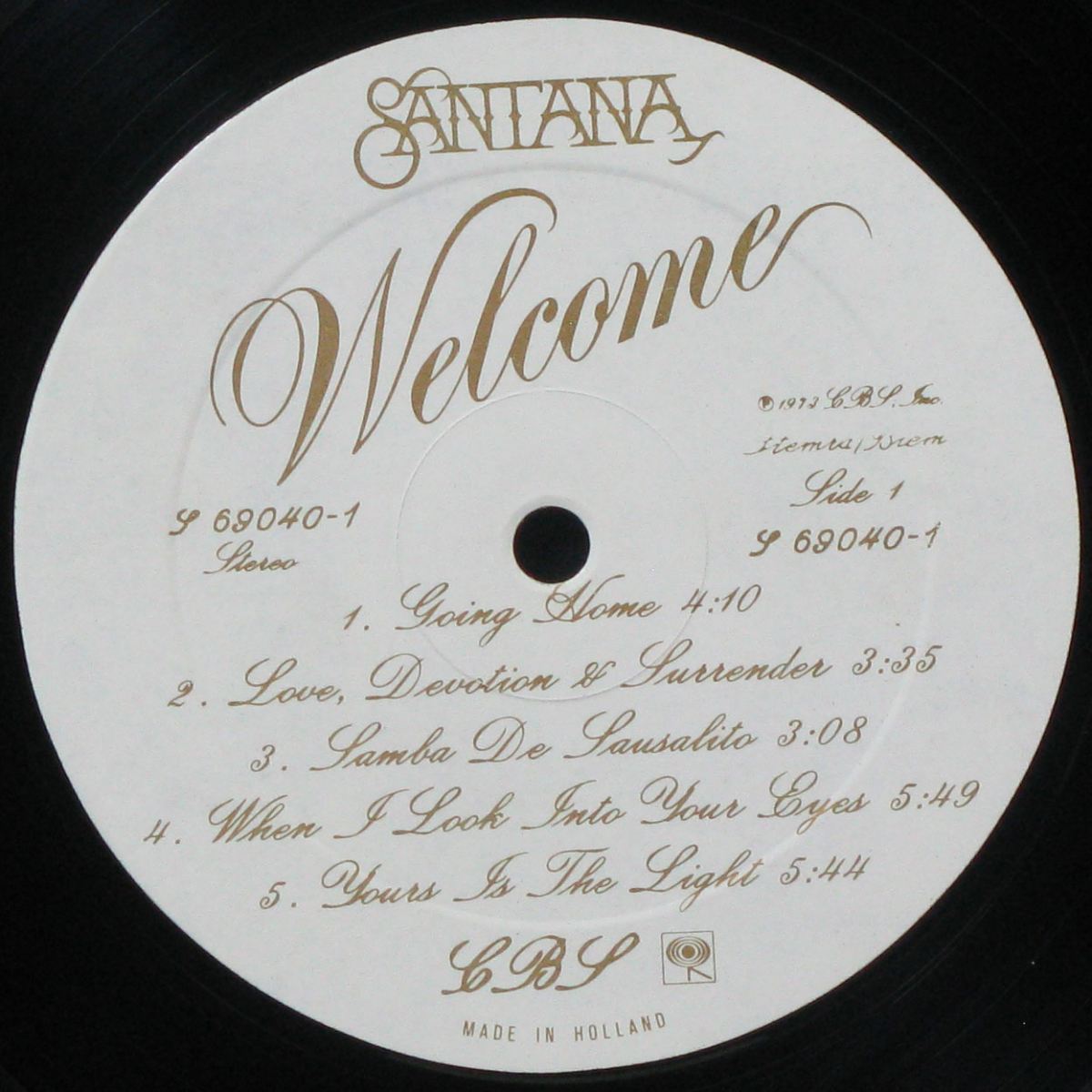 LP Santana — Welcome фото 2