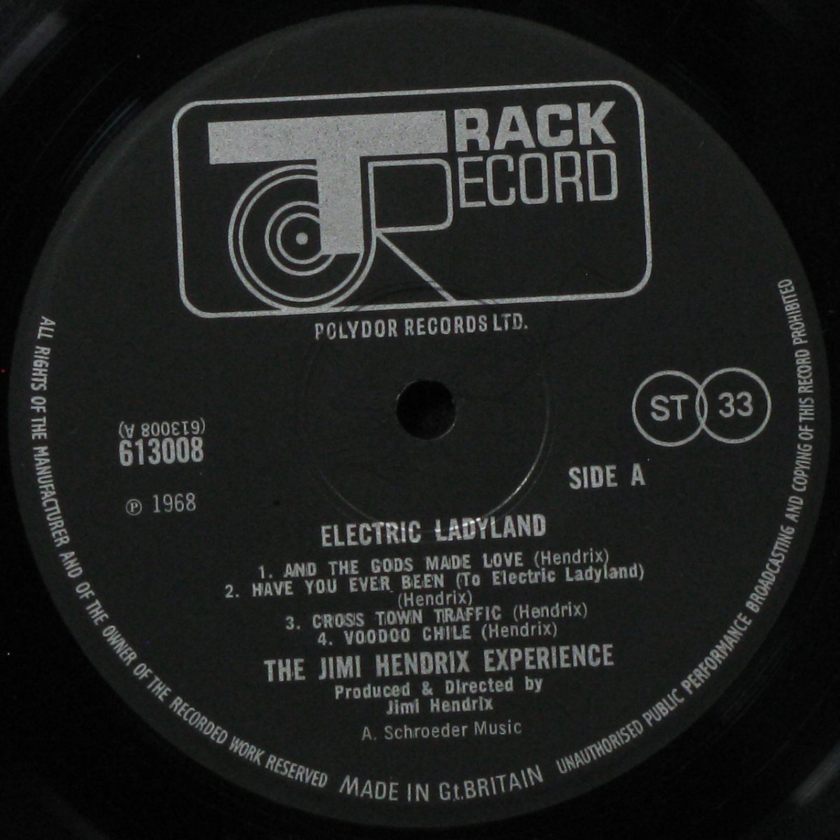 LP Jimi Hendrix Experience — Electric Ladyland (2LP) фото 4