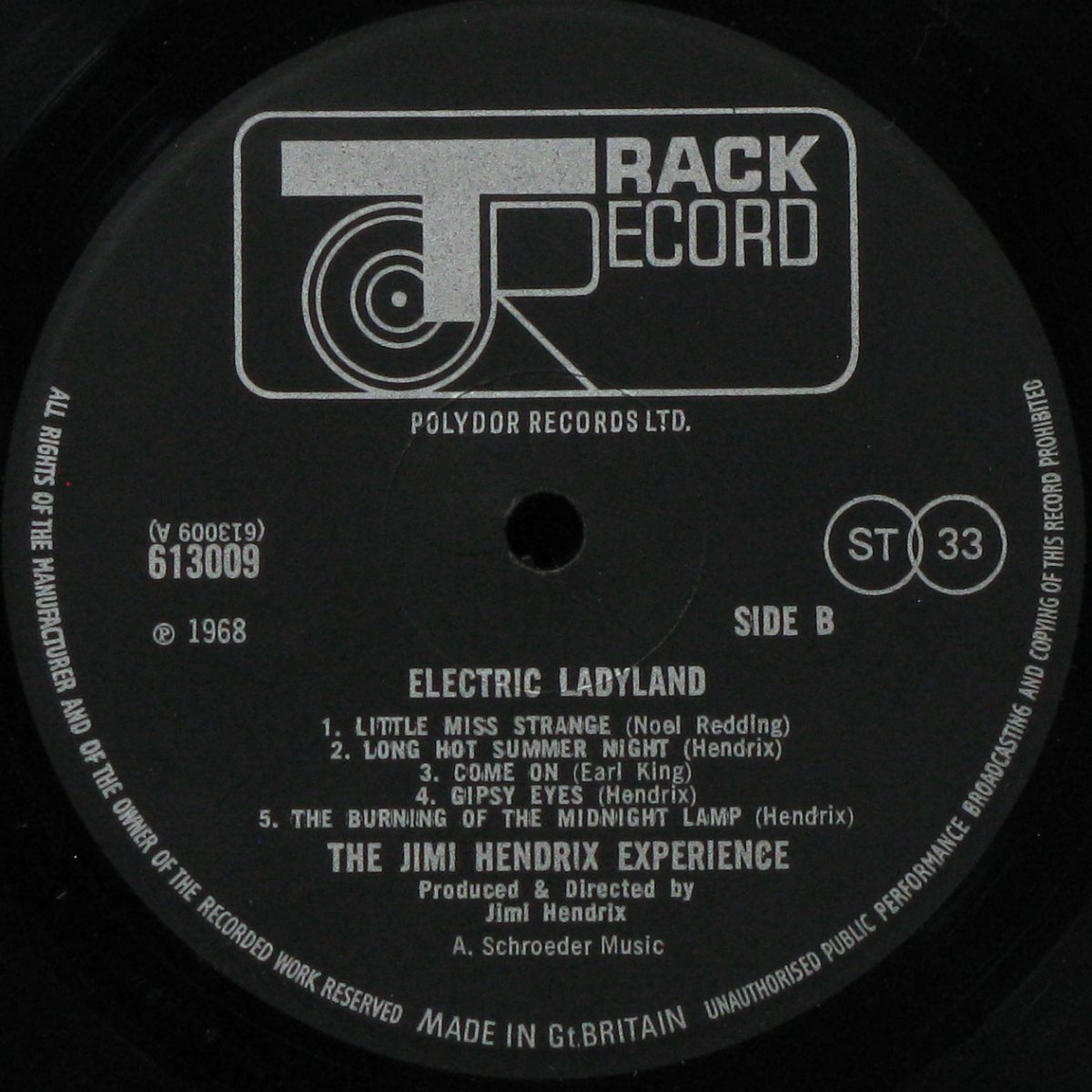 LP Jimi Hendrix Experience — Electric Ladyland (2LP) фото 5