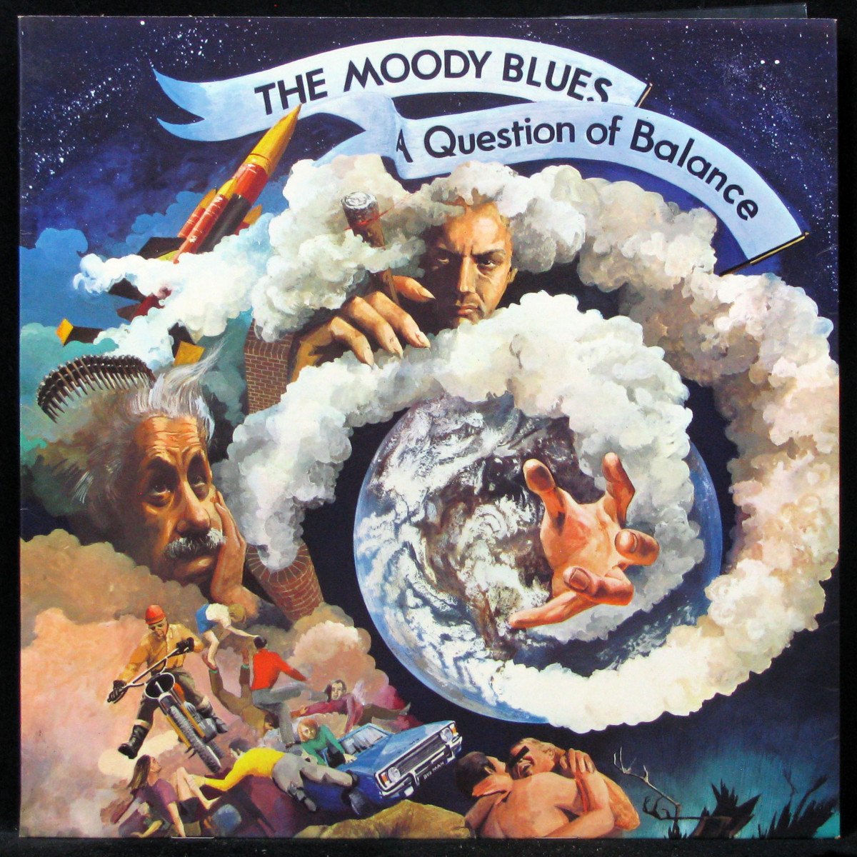 LP Moody Blues — A Question Of Balance (+ booklet) фото