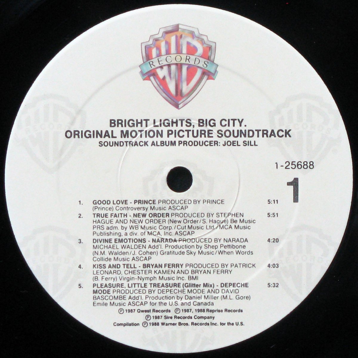 LP Soundtrack — Bright Lights, Big City фото 2