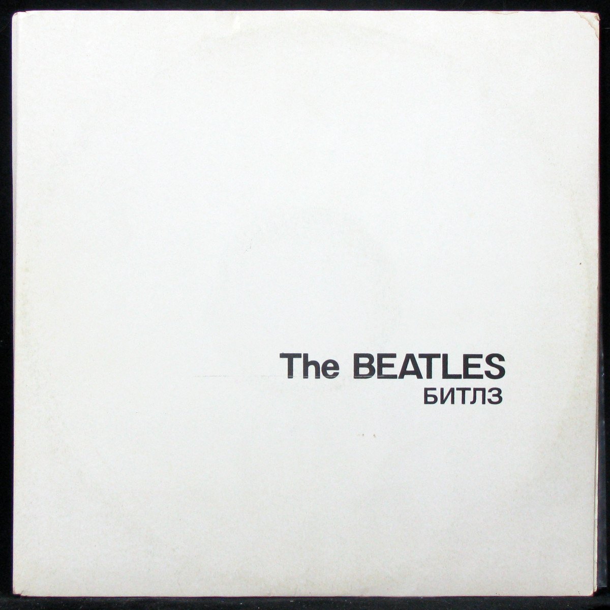 LP Beatles — White Album (2LP) фото