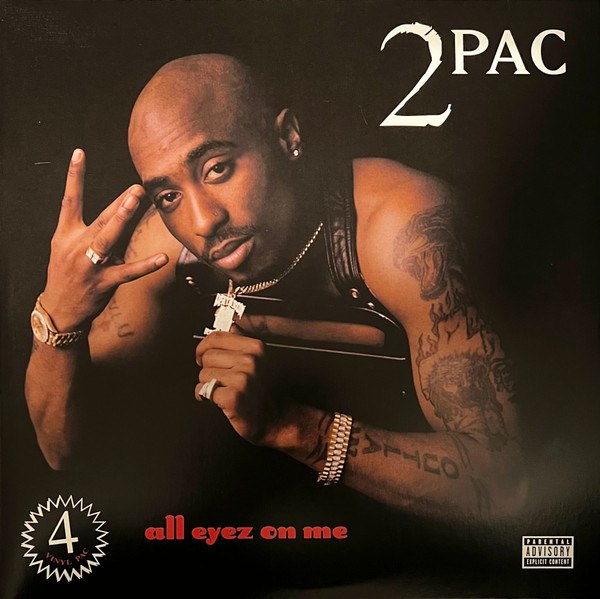 LP 2Pac — All Eyez On Me (4LP) фото