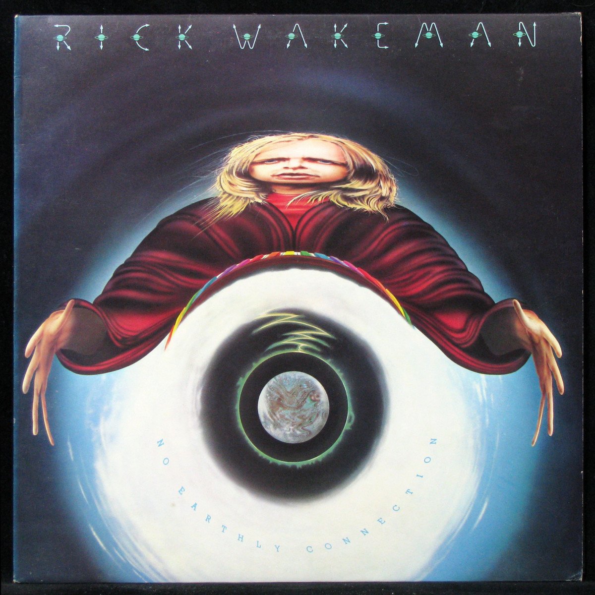 LP Rick Wakeman — No Earthly Connection (+ foil insert) фото