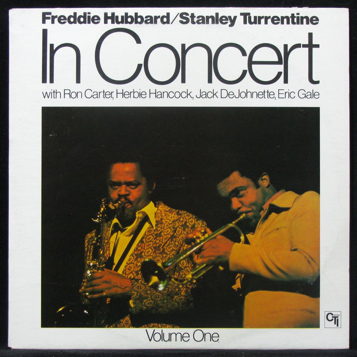 LP Freddie Hubbard / Stanley Turrentine — In Concert Volume One фото
