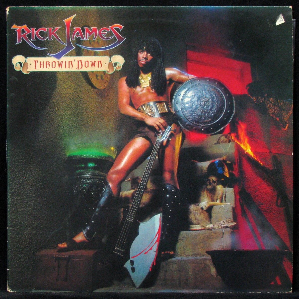 LP Rick James — Throwin' Down фото