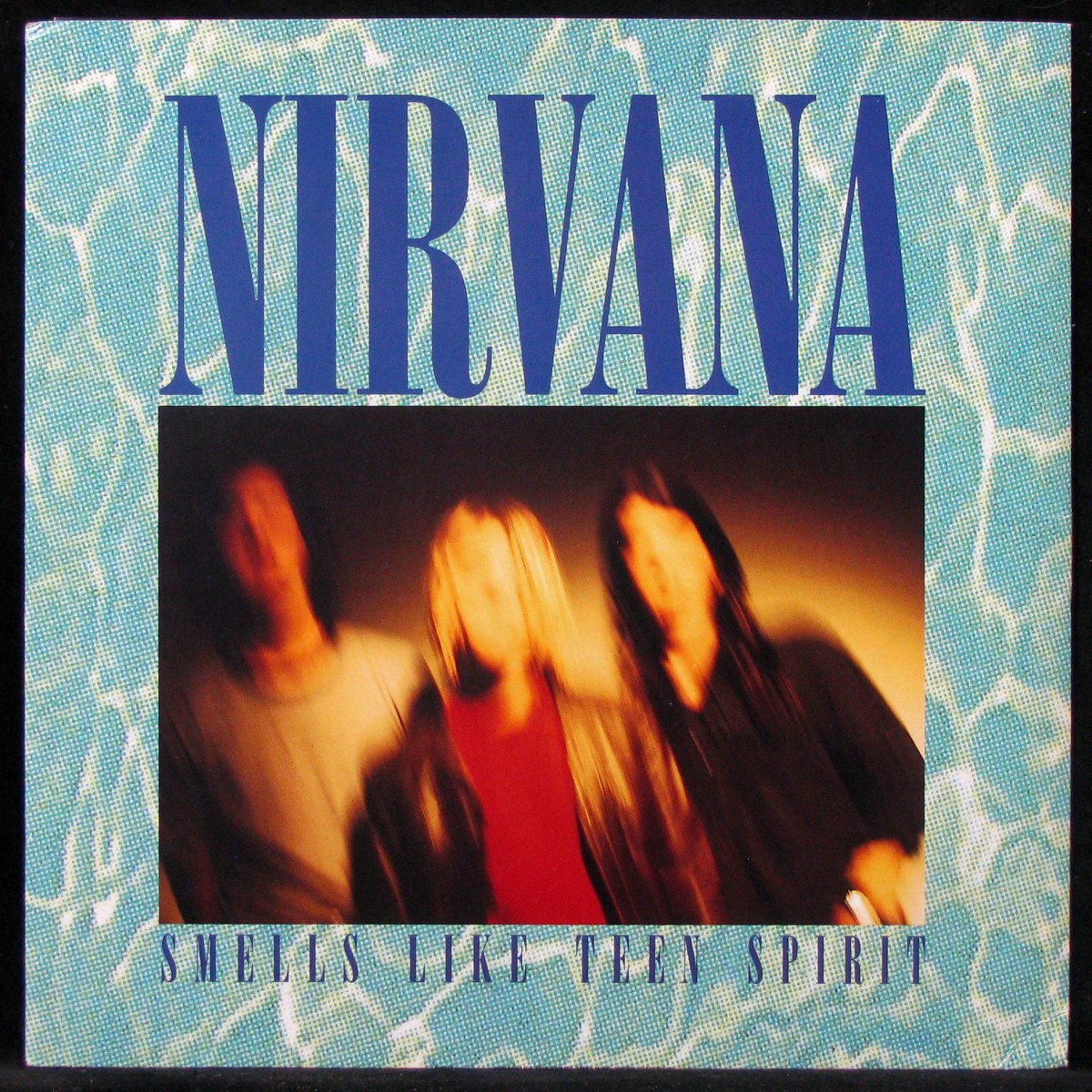 LP Nirvana — Smells Like Teen Spirit (coloured vinyl, maxi, promo) фото