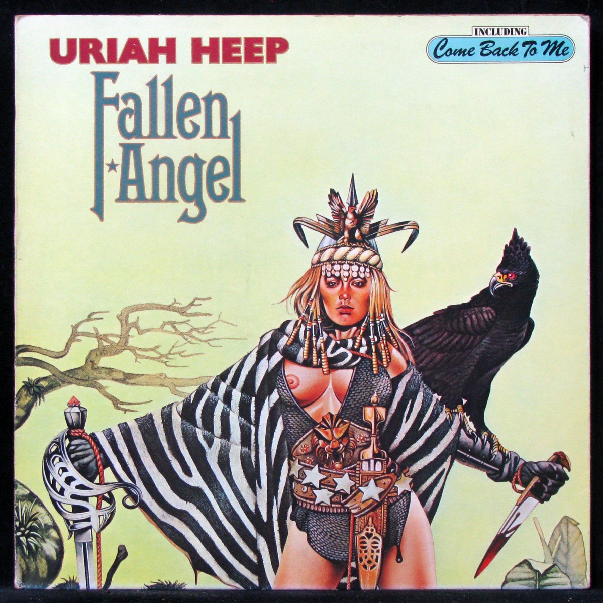 LP Uriah Heep — Fallen Angel (+ Tour miniposter) фото