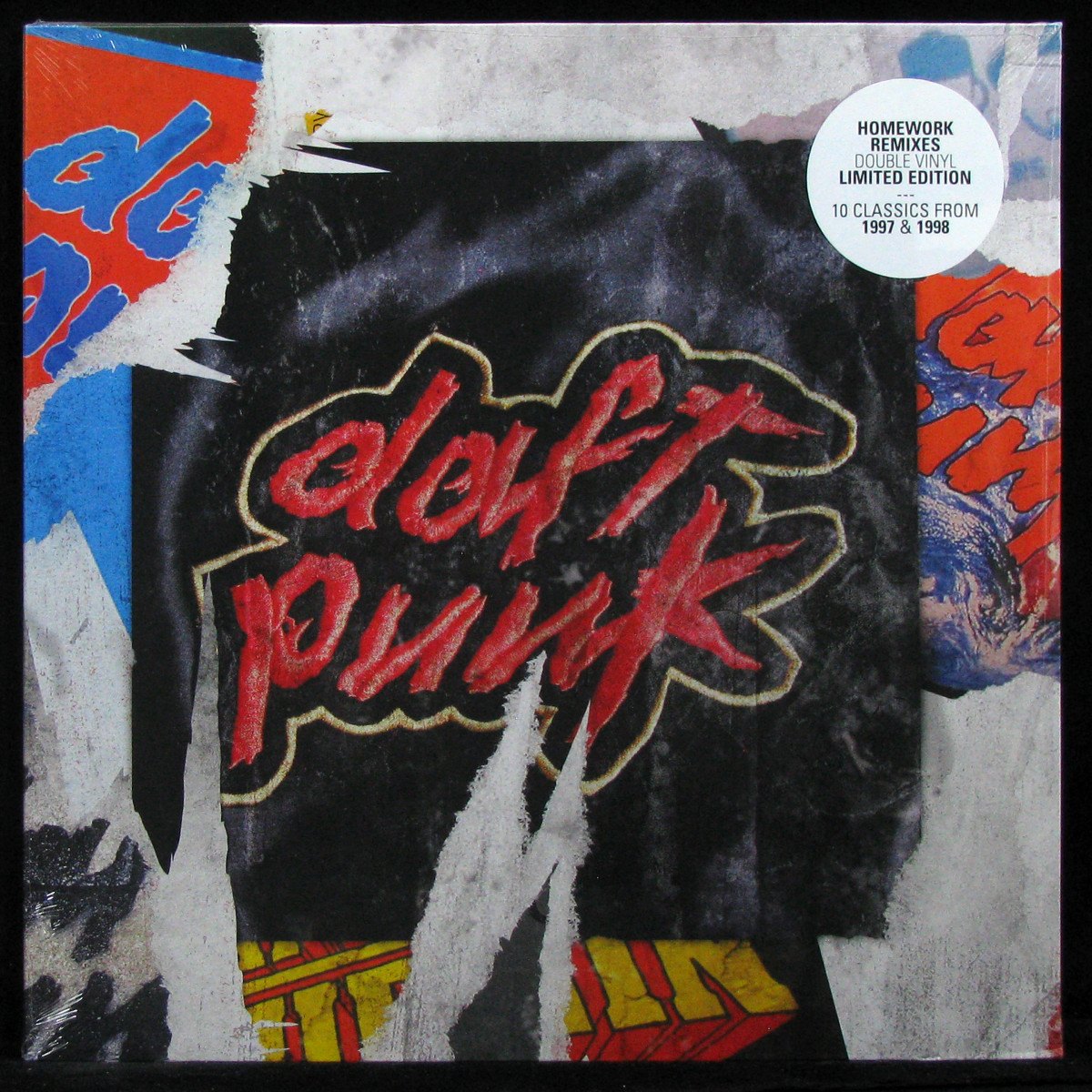 LP Daft Punk — Homework Remixes (2LP) фото