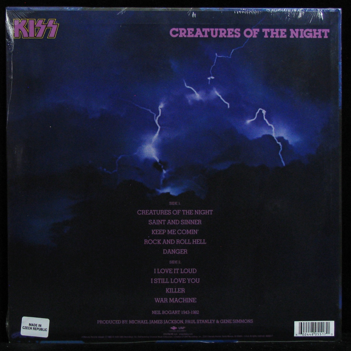 LP Kiss — Creatures Of The Night фото 2