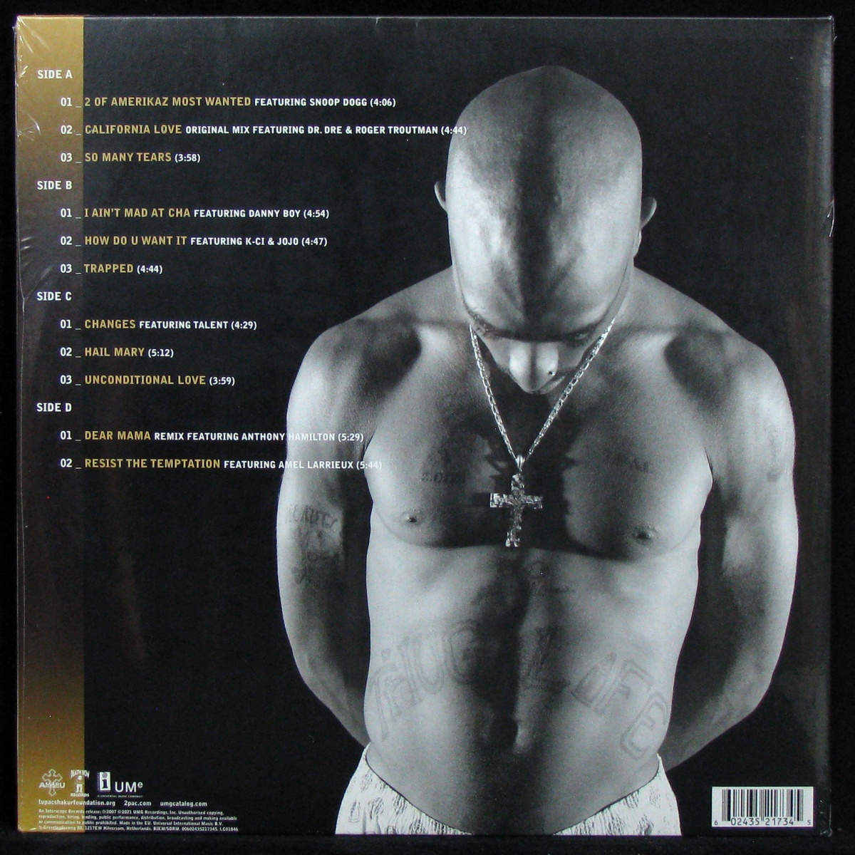LP 2Pac — Best Of 2Pac - Part 1: Thug (2LP) фото 2
