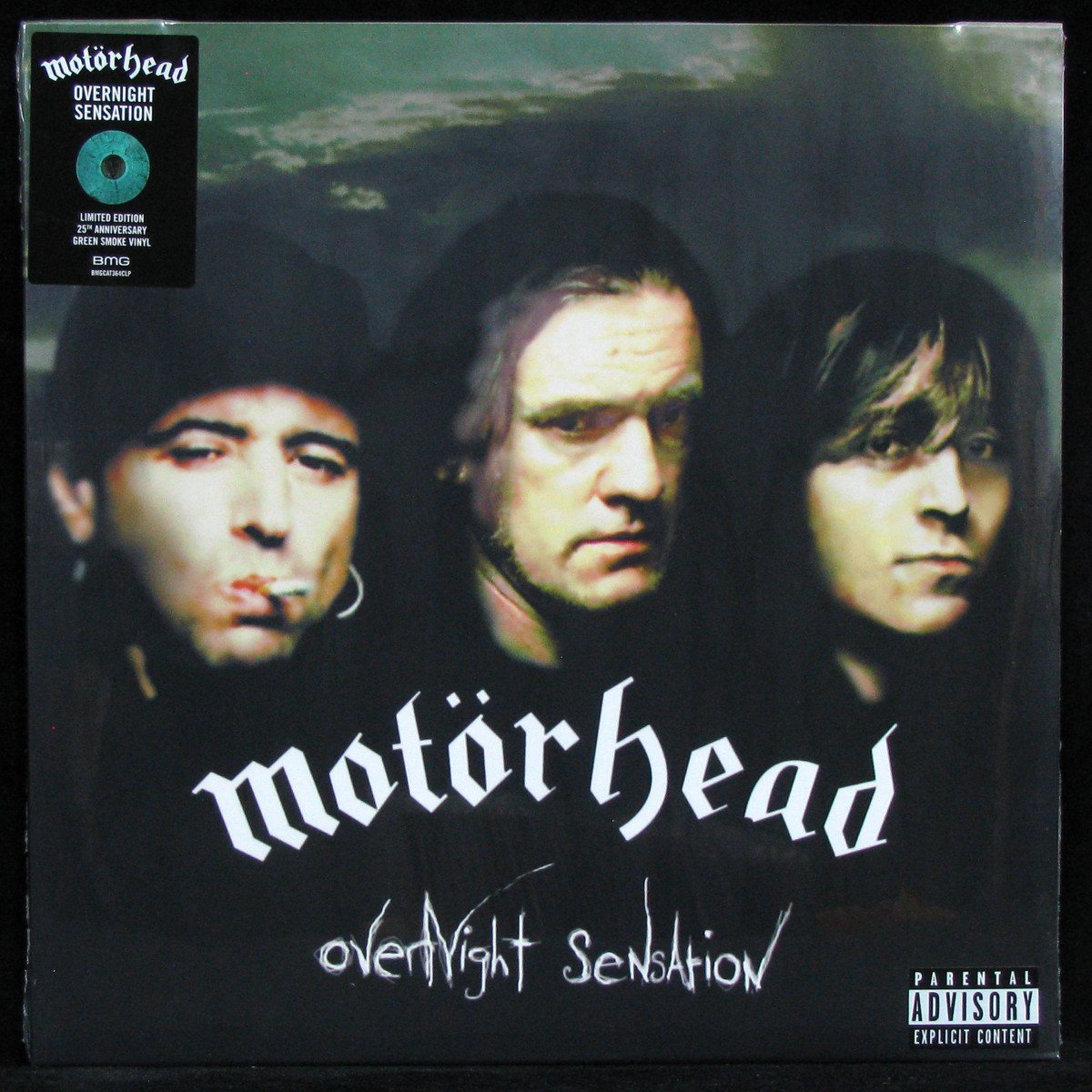 LP Motorhead — Overnight Sensation (coloured vinyl) фото