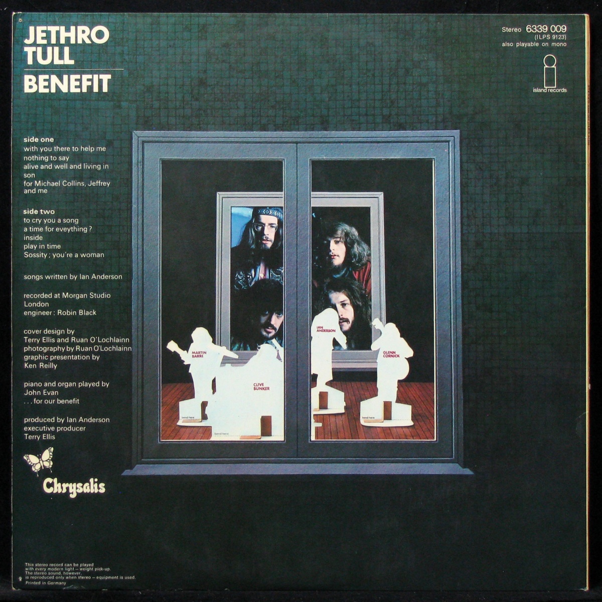 LP Jethro Tull — Benefit фото 2