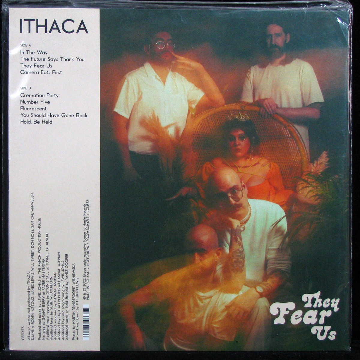 LP Ithaca — They Fear Us (coloured vinyl) фото 2