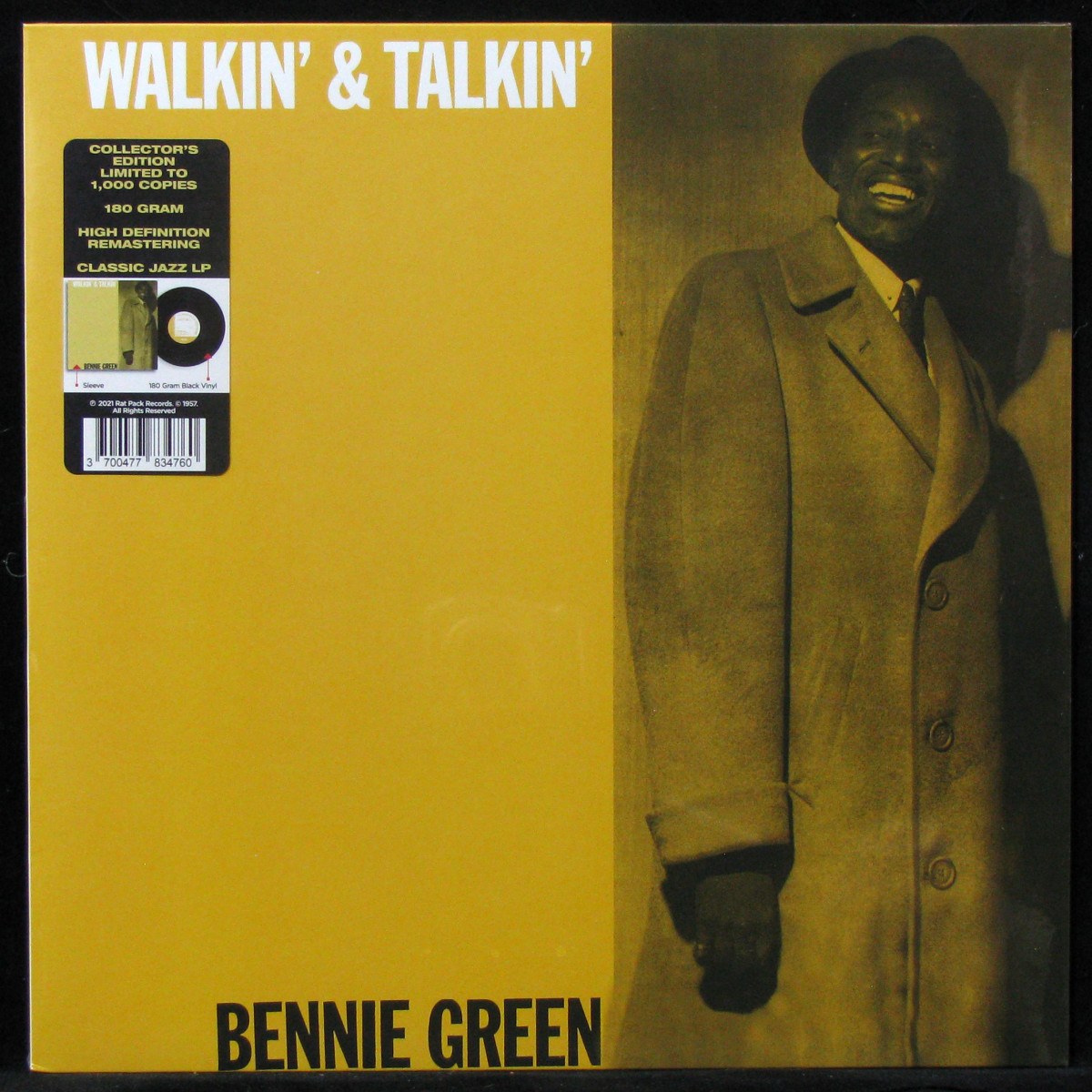 LP Bennie Green — Walkin' And Talkin' фото