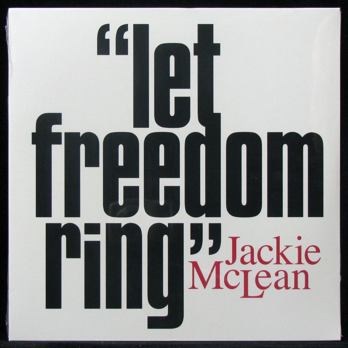 LP Jackie McLean — Let Freedom Ring фото