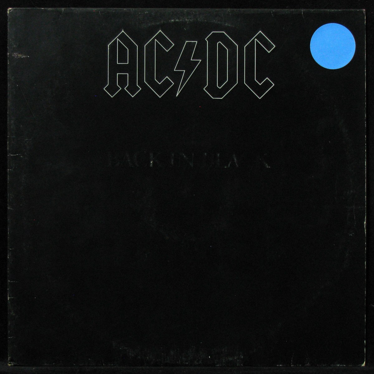 LP AC/DC — Back In Black фото