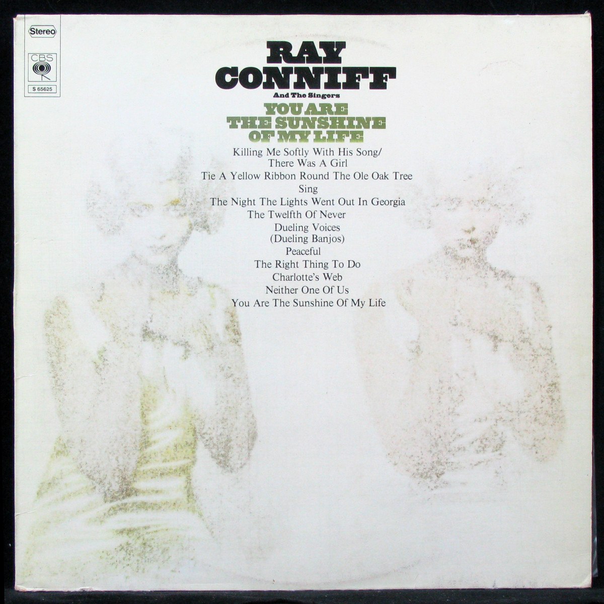 LP Ray Conniff And The Singers — You Are The Sunshine Of My Life фото