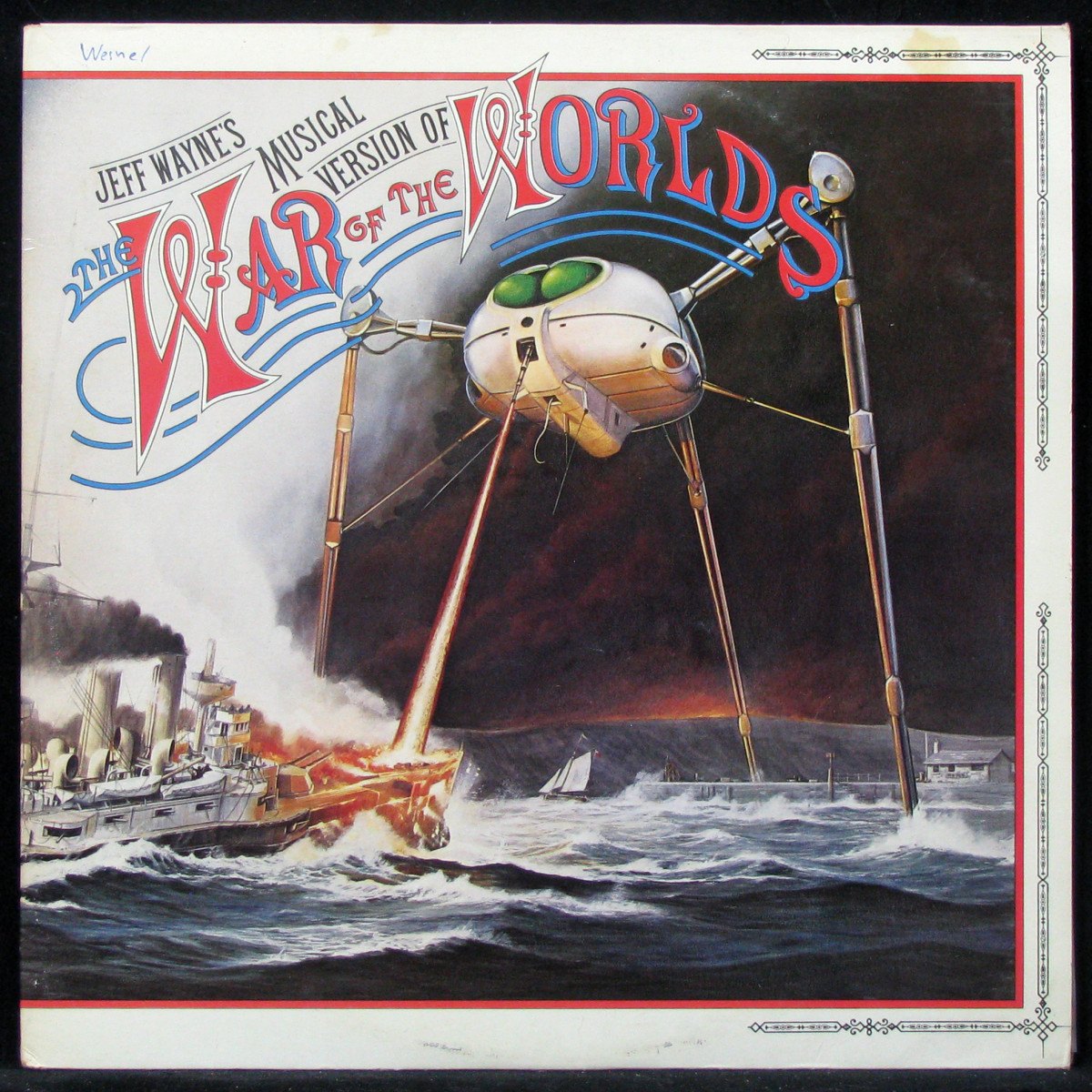 LP Jeff Wayne — War Of The Worlds (2LP, + book) фото