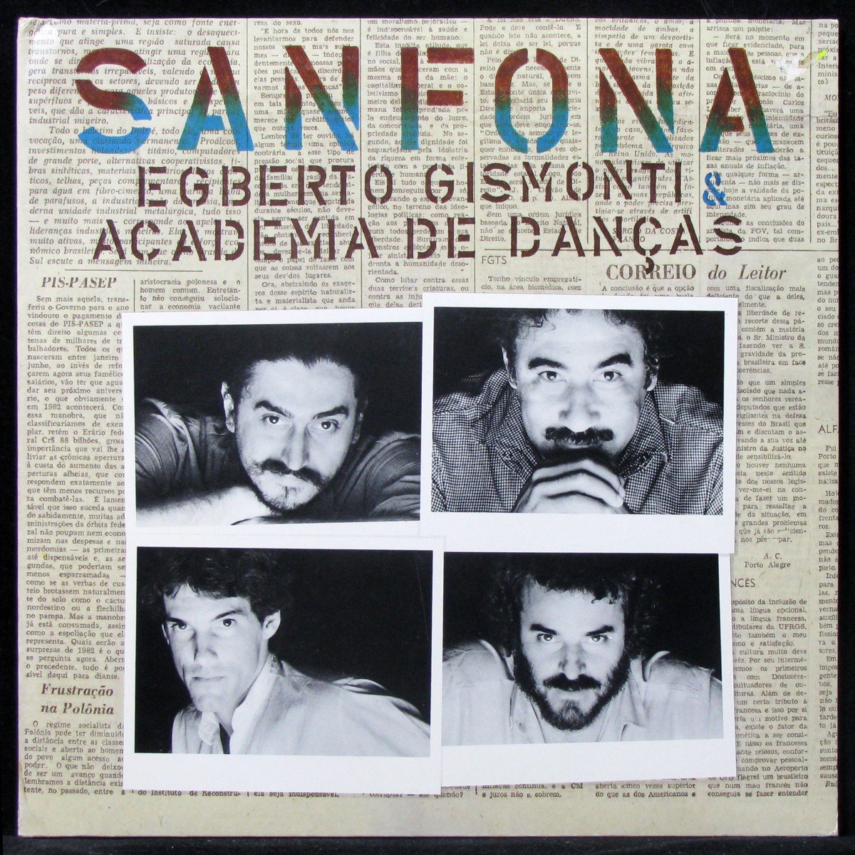 LP Egberto Gismonti & Academia De Dancas — Sanfona (2LP) фото