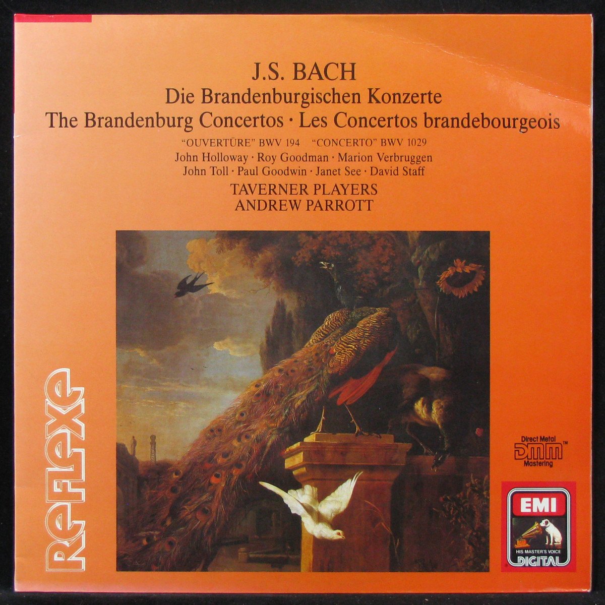 LP Andrew Parrott — Bach: Brandenburg Concertos (2LP) фото