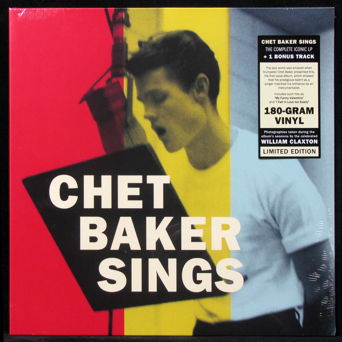 LP Chet Baker — Chet Baker Sings  фото