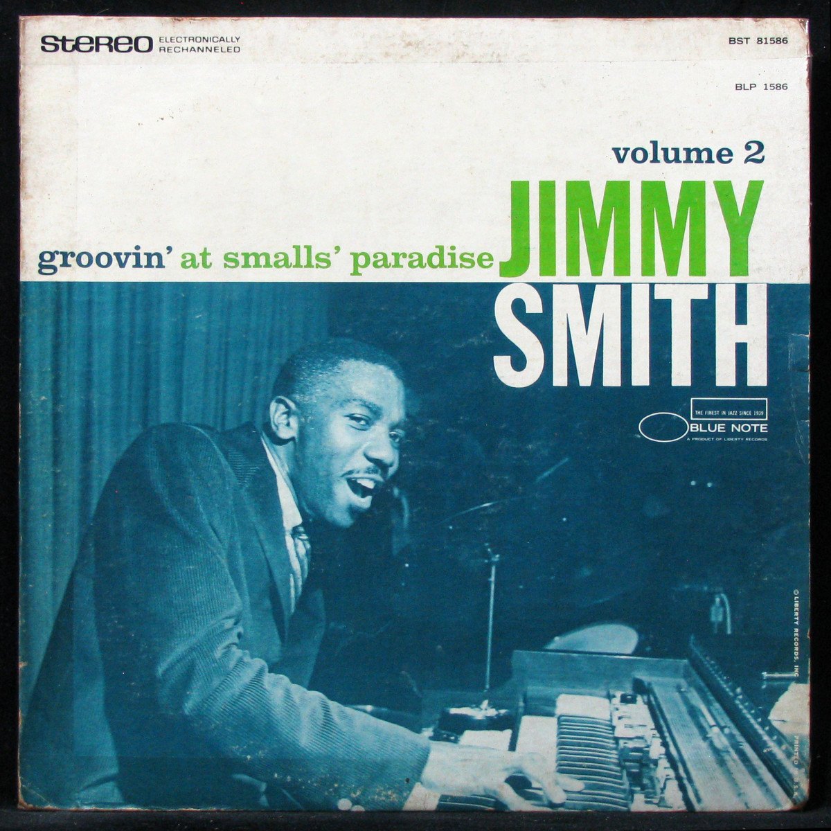 LP Jimmy Smith — Groovin' At Smalls' Paradise Volume 2 фото