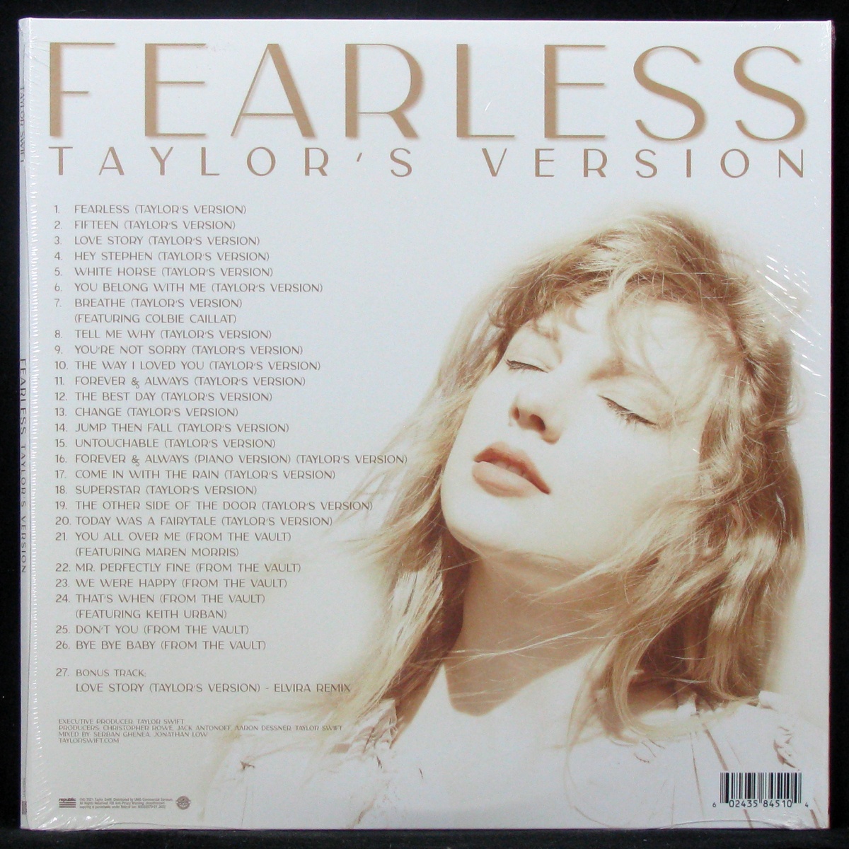 LP Taylor Swift — Fearless (Taylor's Version) (3LP, coloured vinyl) фото 2