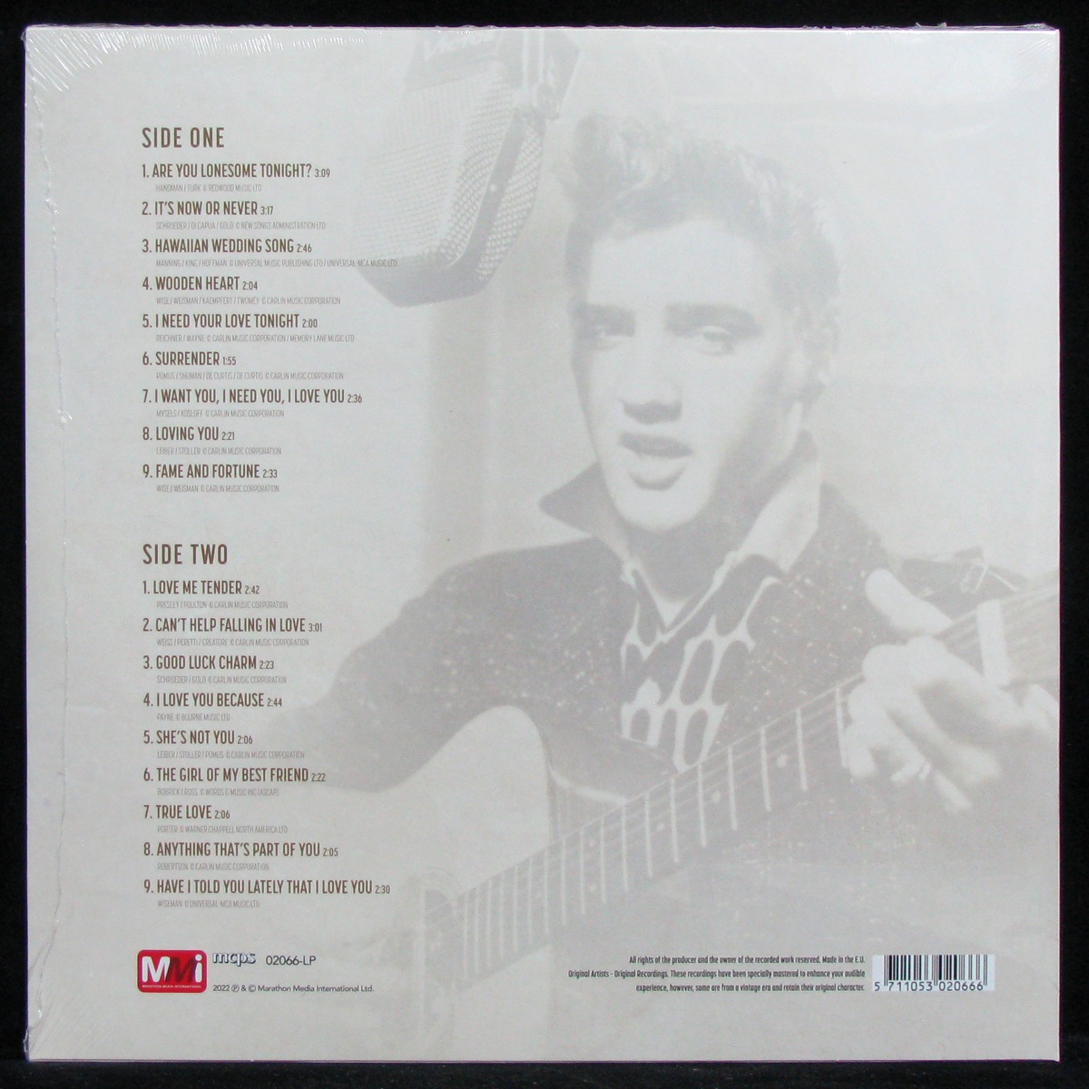 LP Elvis Presley — Elvis In Love фото 2