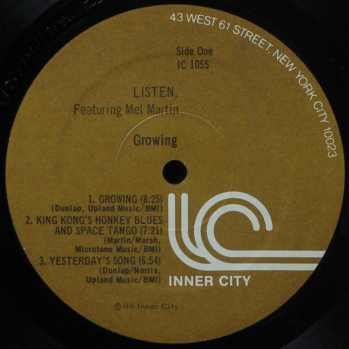 LP Listen Featuring Mel Martin — Growing фото 2
