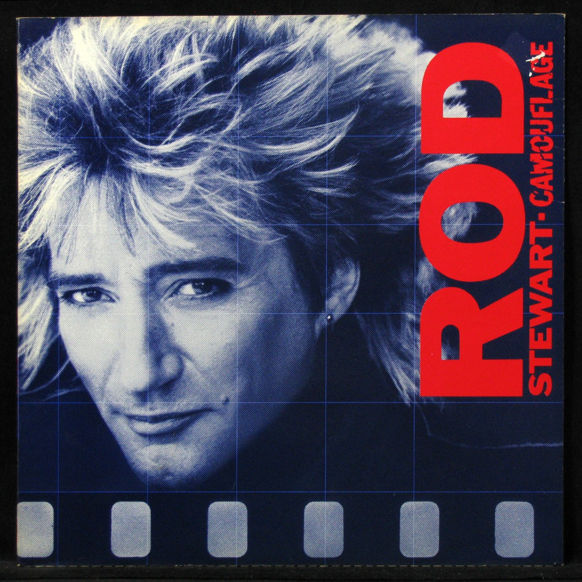 LP Rod Stewart — Camouflage фото