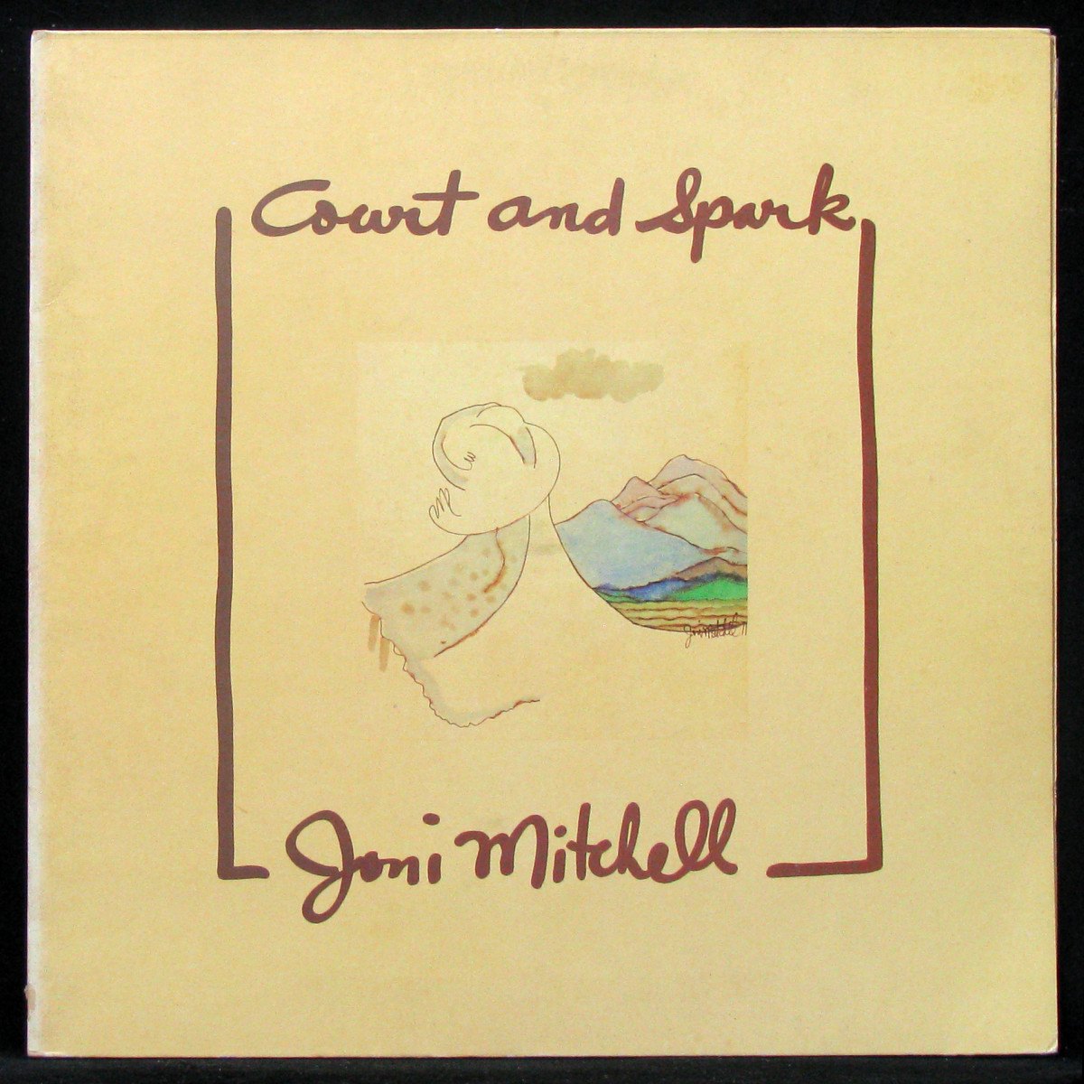 LP Joni Mitchell — Court And Spark фото