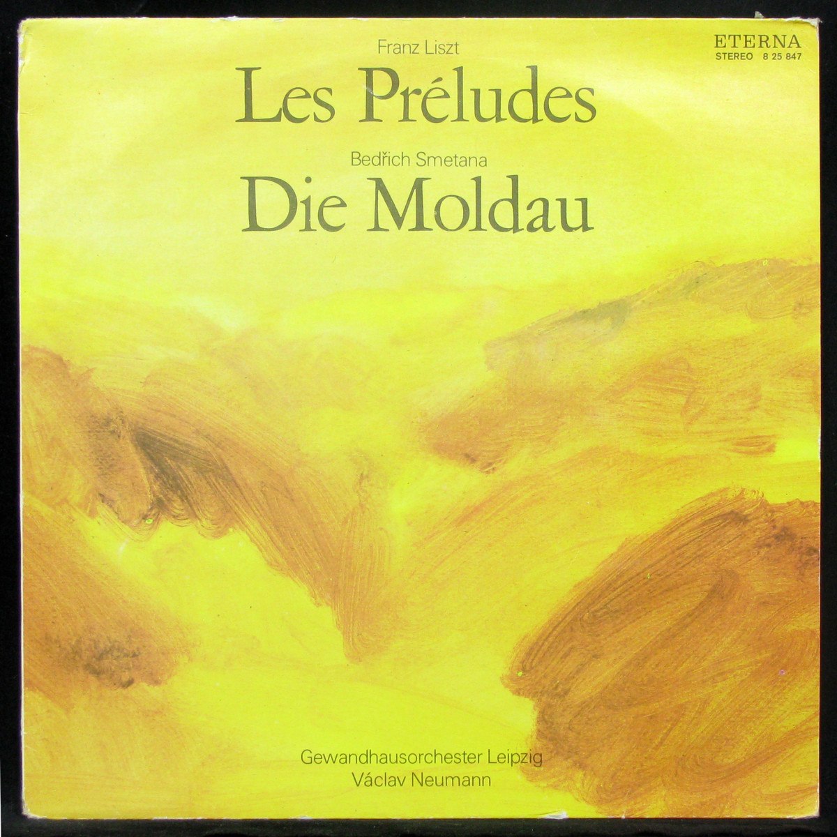 LP Vaclav Neumann — Liszt / Smetana:Les Preludes / Die Moldau фото