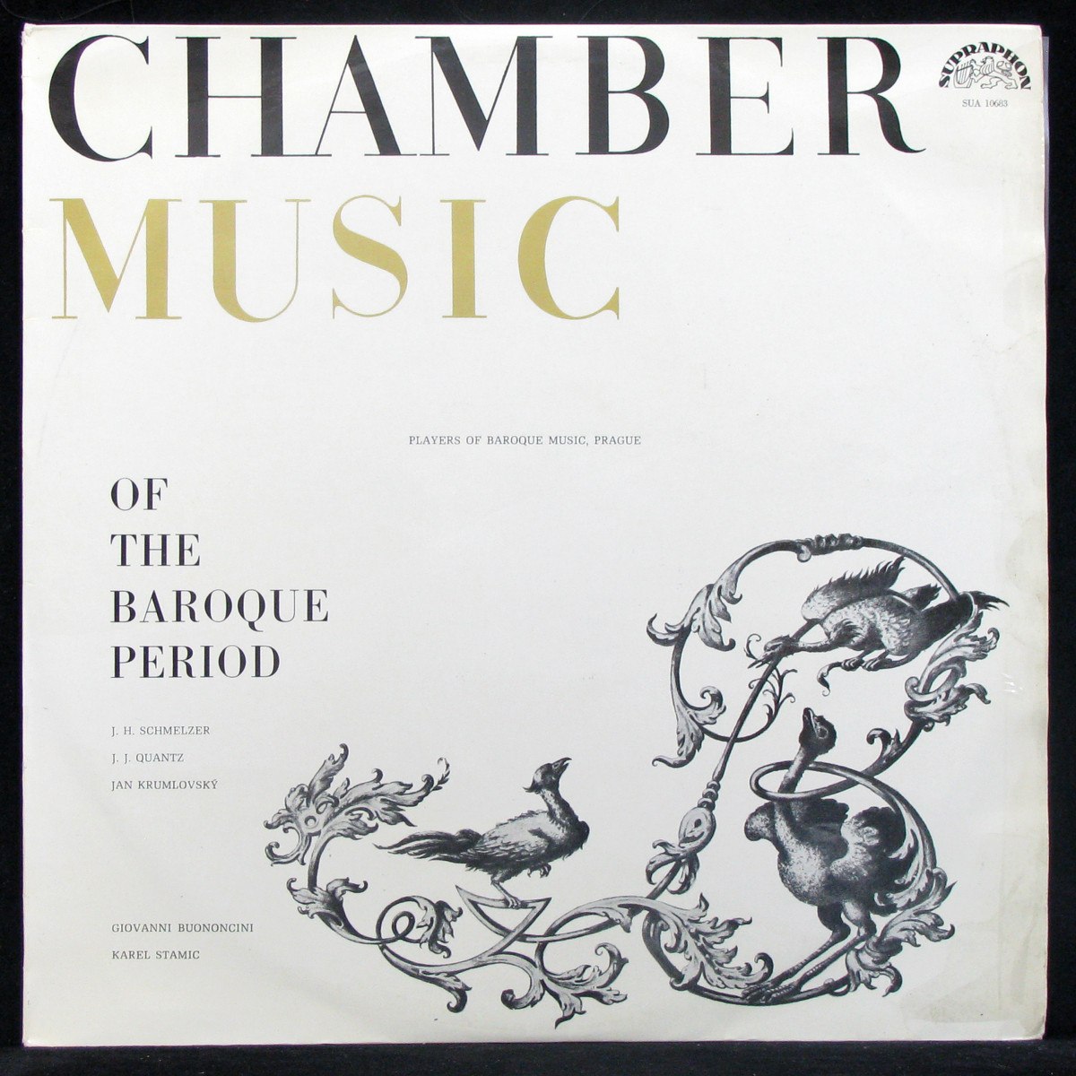 LP Quantz + V/A — Chamber Music Of The Baroque Period (mono) фото