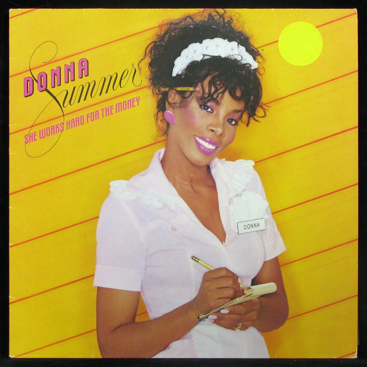 LP Donna Summer — She Works Hard For The Money фото