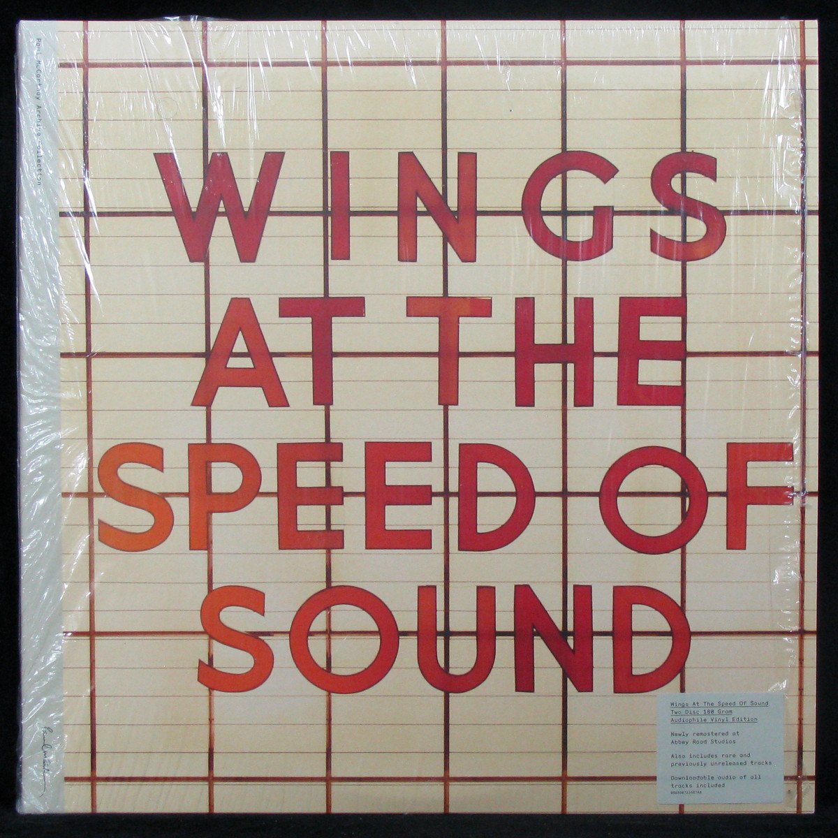 LP Wings — At The Speed Of Sound (2LP) фото